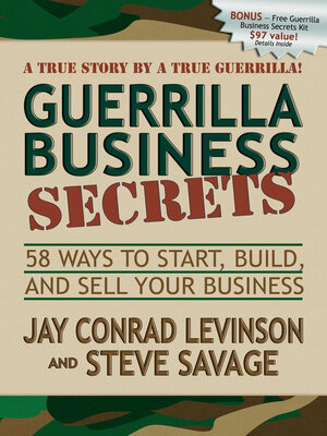 cover image of Guerrilla Business Secrets
